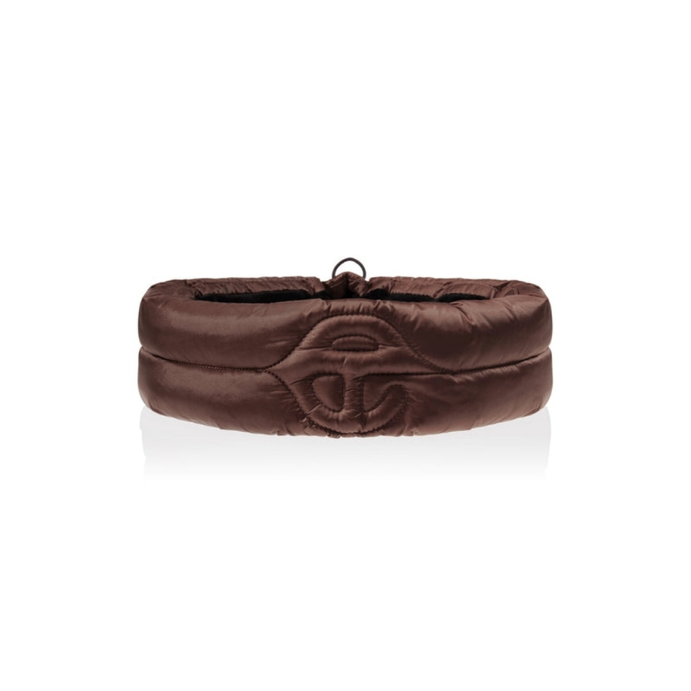 Telfar x Moose Knuckles Puff Headband Color Chocolate